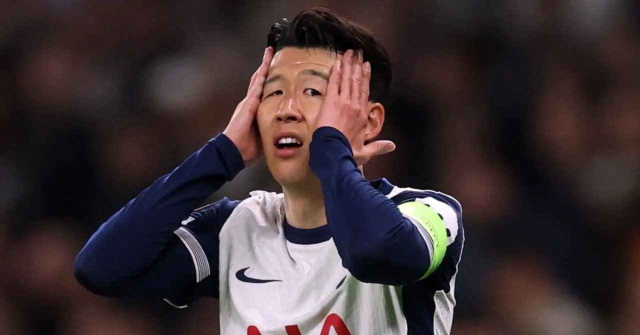 Đội trưởng Tottenham Son Heung-min trong một trận đấu