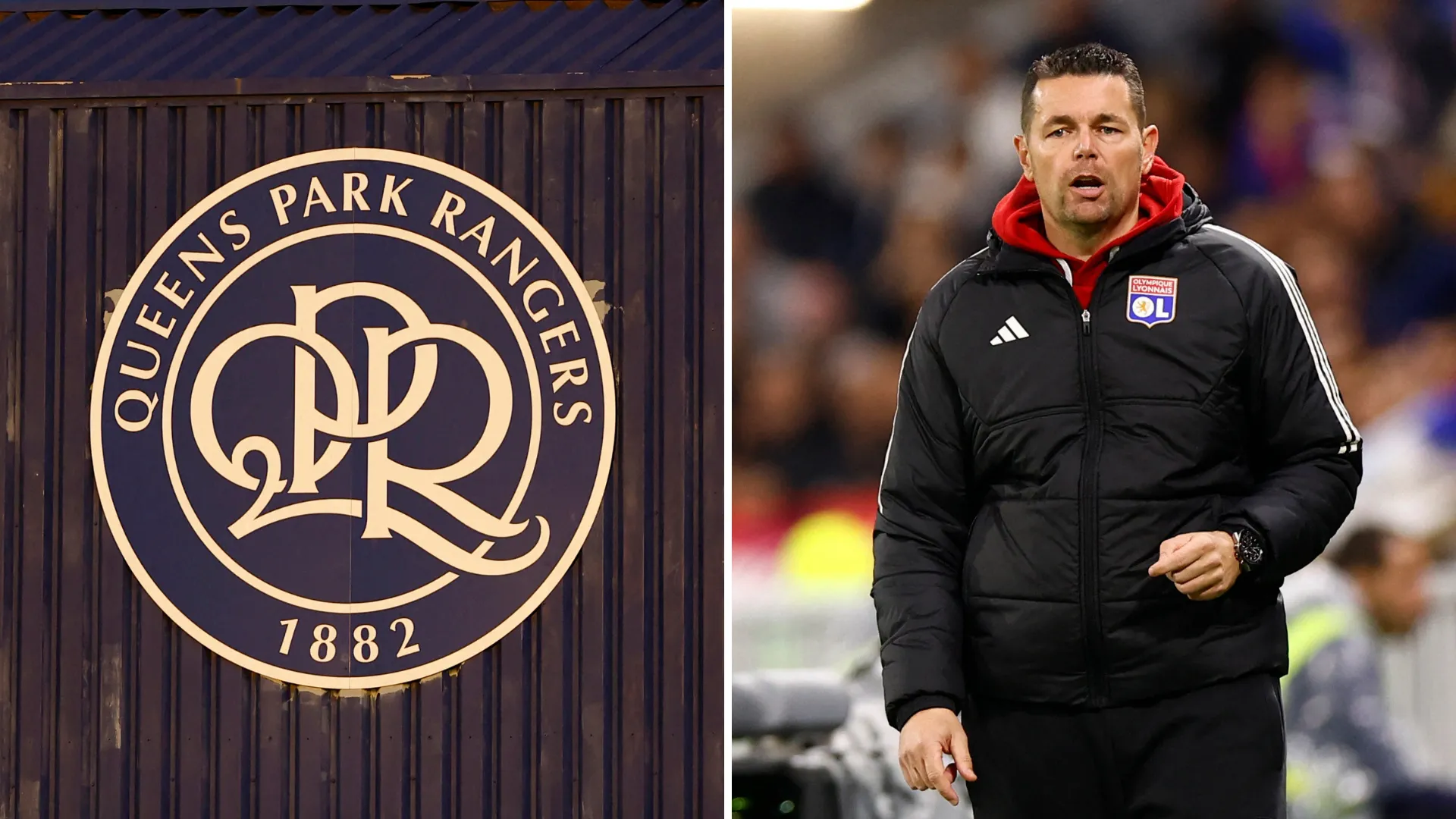 Pierre Sage được cho là ứng viên hàng đầu dẫn dắt QPR sau thành công tại Lyon