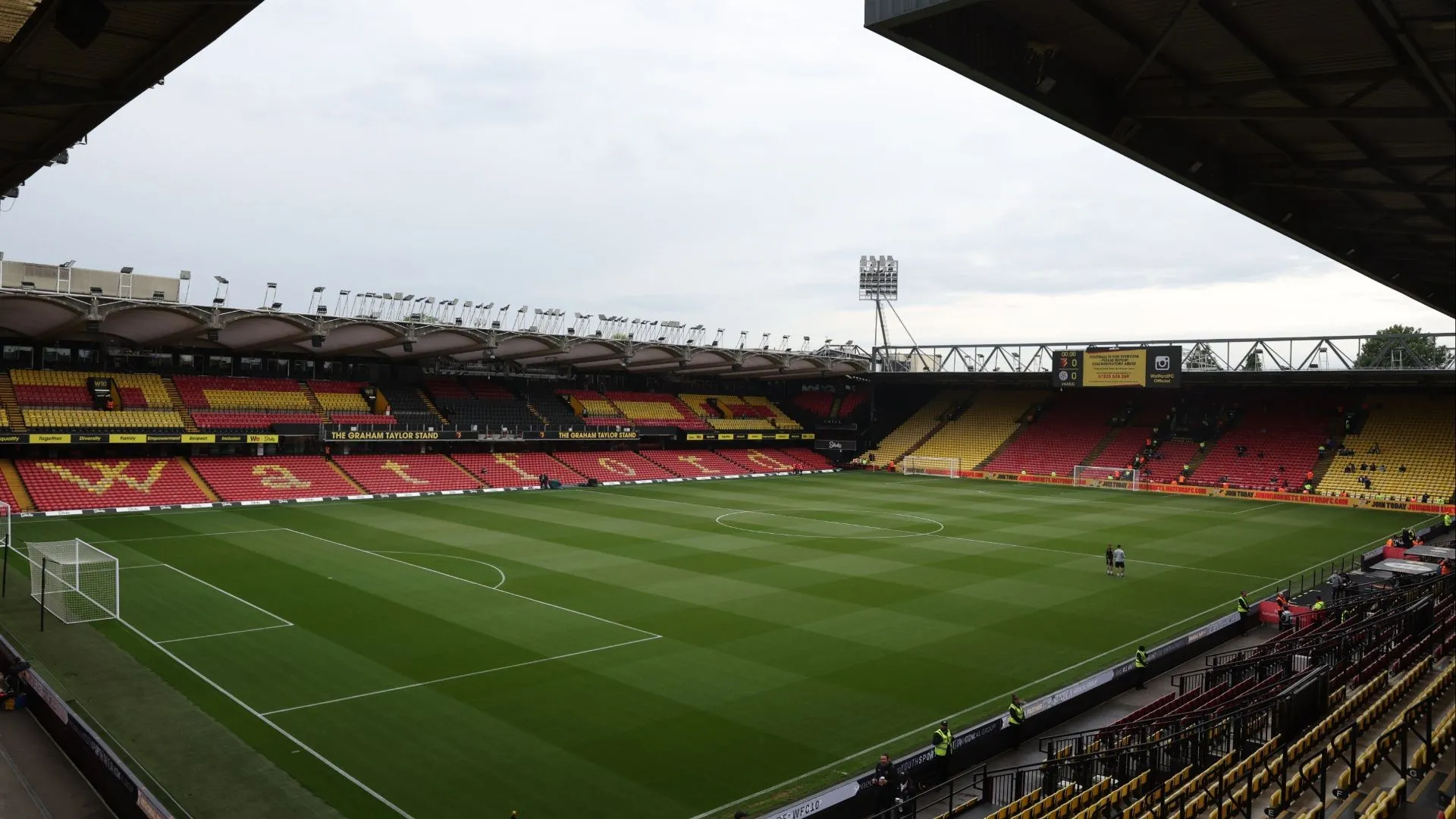 Sân vận động Vicarage Road, sân nhà của câu lạc bộ Watford