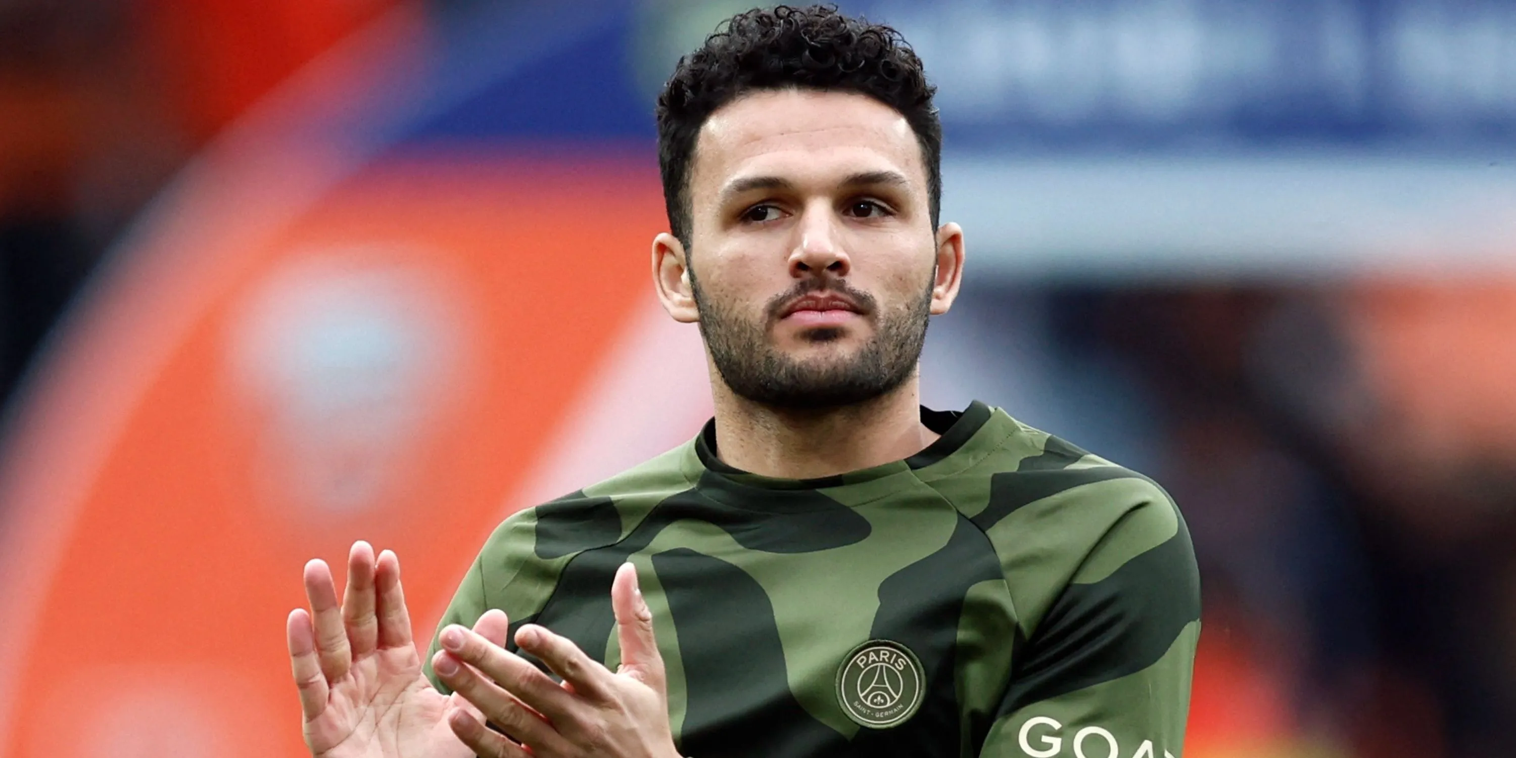 Tiền đạo Goncalo Ramos của PSG ăn mừng bàn thắng