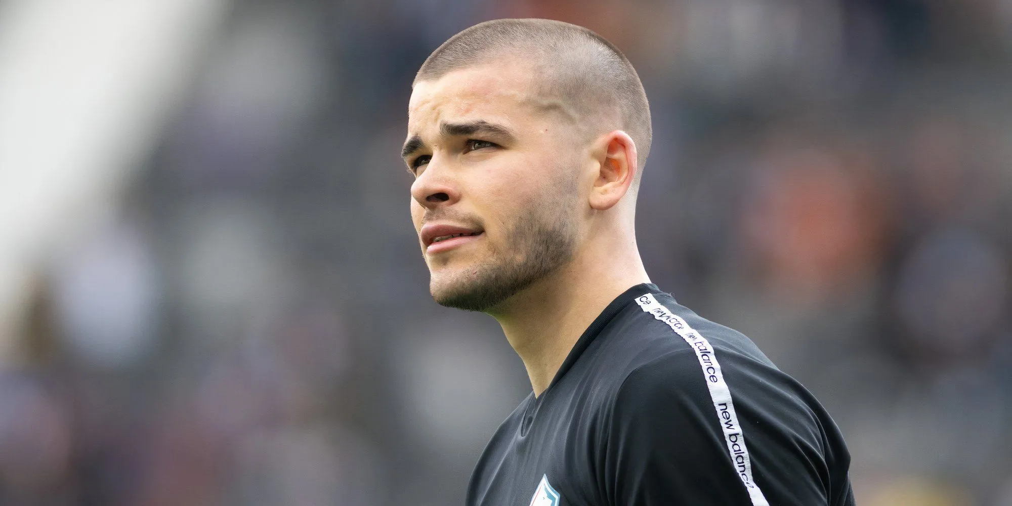 Thủ môn Lucas Chevalier trong màu áo CLB Lille