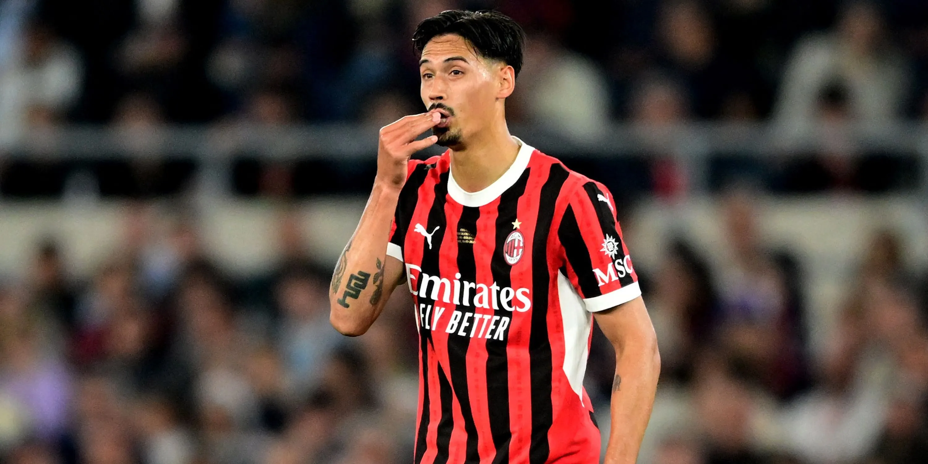 Tiền vệ Tijjani Reijnders của AC Milan, mục tiêu sắp gia nhập Man City.
