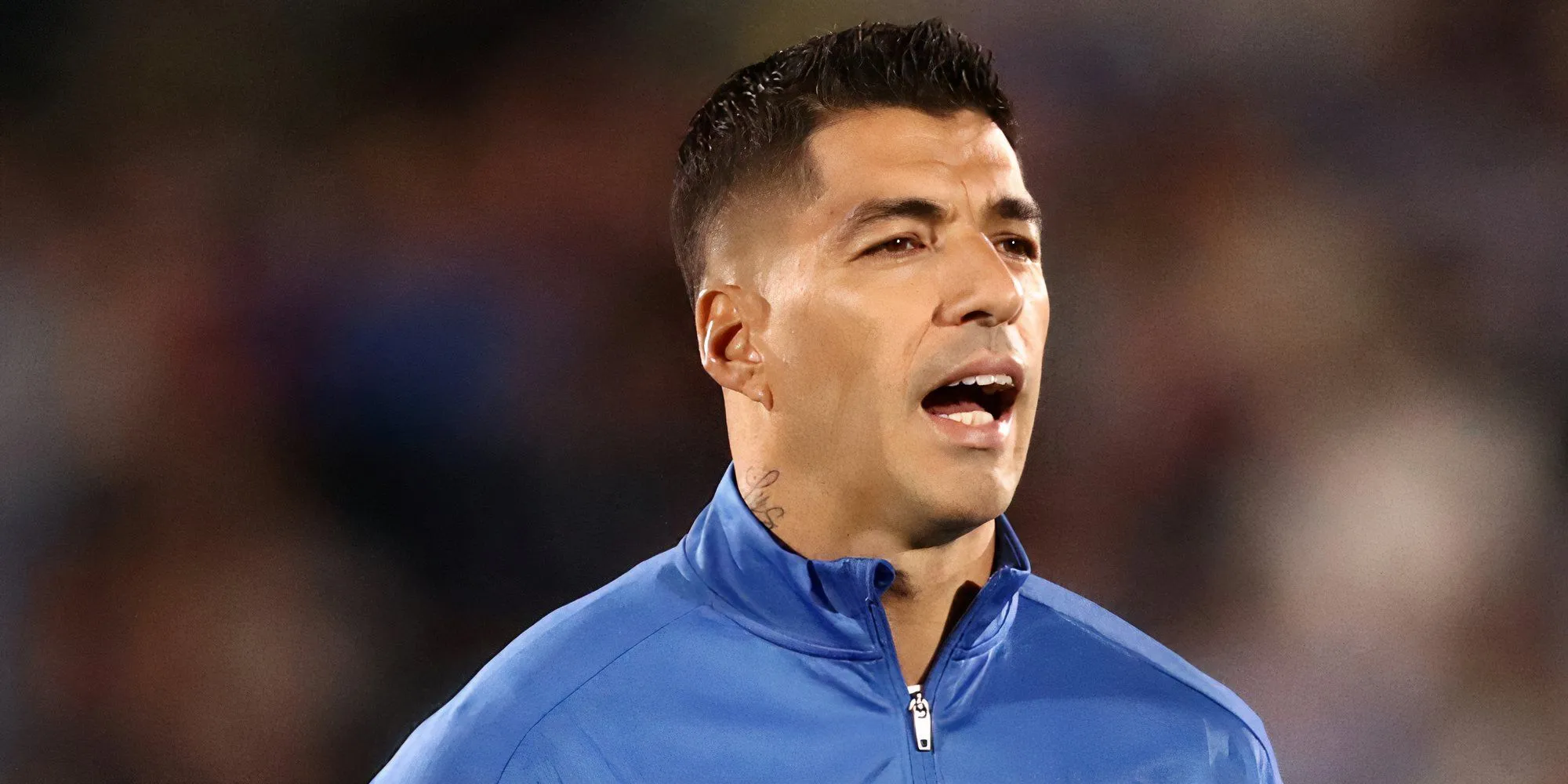 Luis Suarez, tiền đạo Uruguay trong màu áo đội tuyển quốc gia
