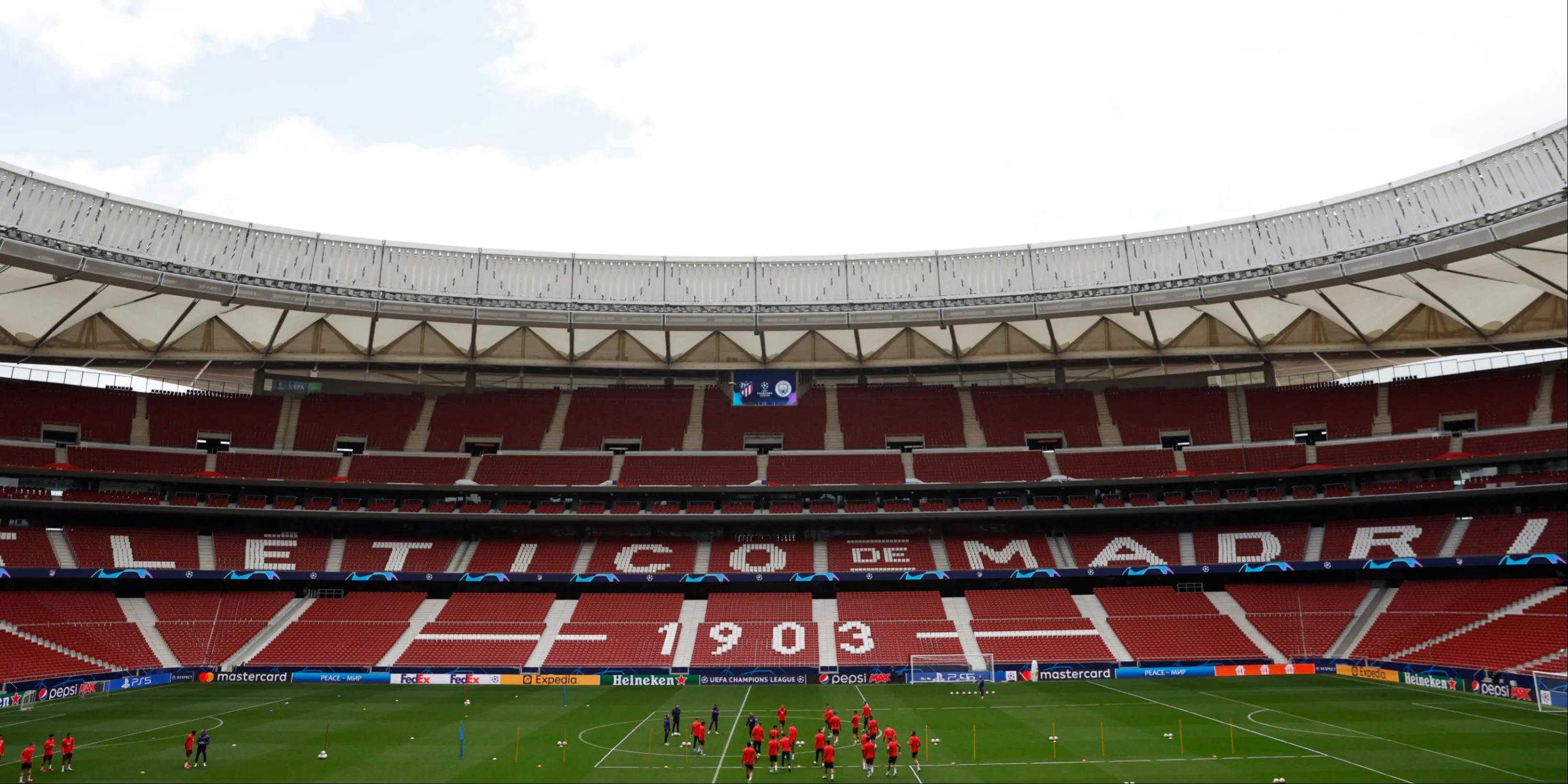 Sân vận động Wanda Metropolitano của Atletico Madrid, nơi diễn ra chung kết Champions League 2019