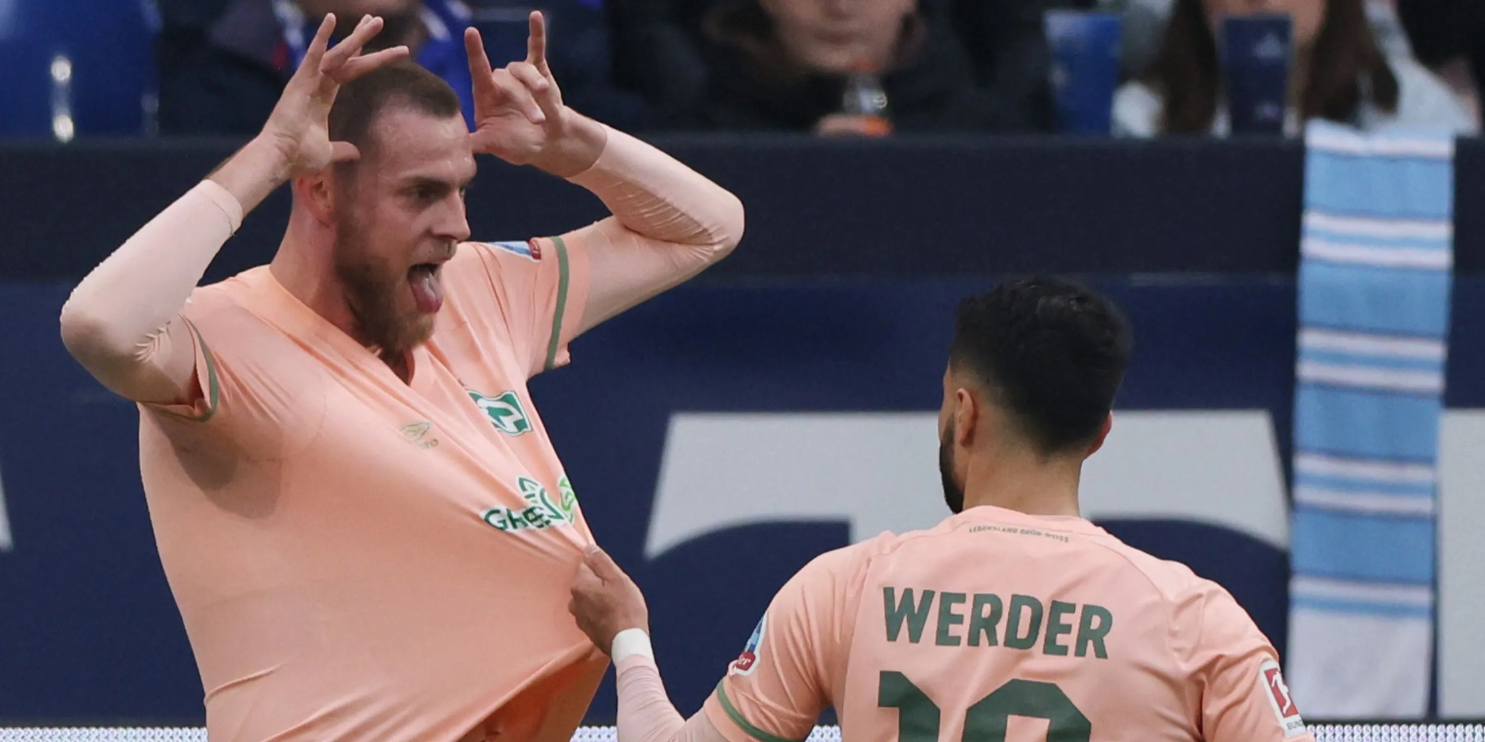 Marvin Ducksch trong màu áo Werder Bremen, tiền đạo Bundesliga được Birmingham City nhắm đến để tăng cường hàng công