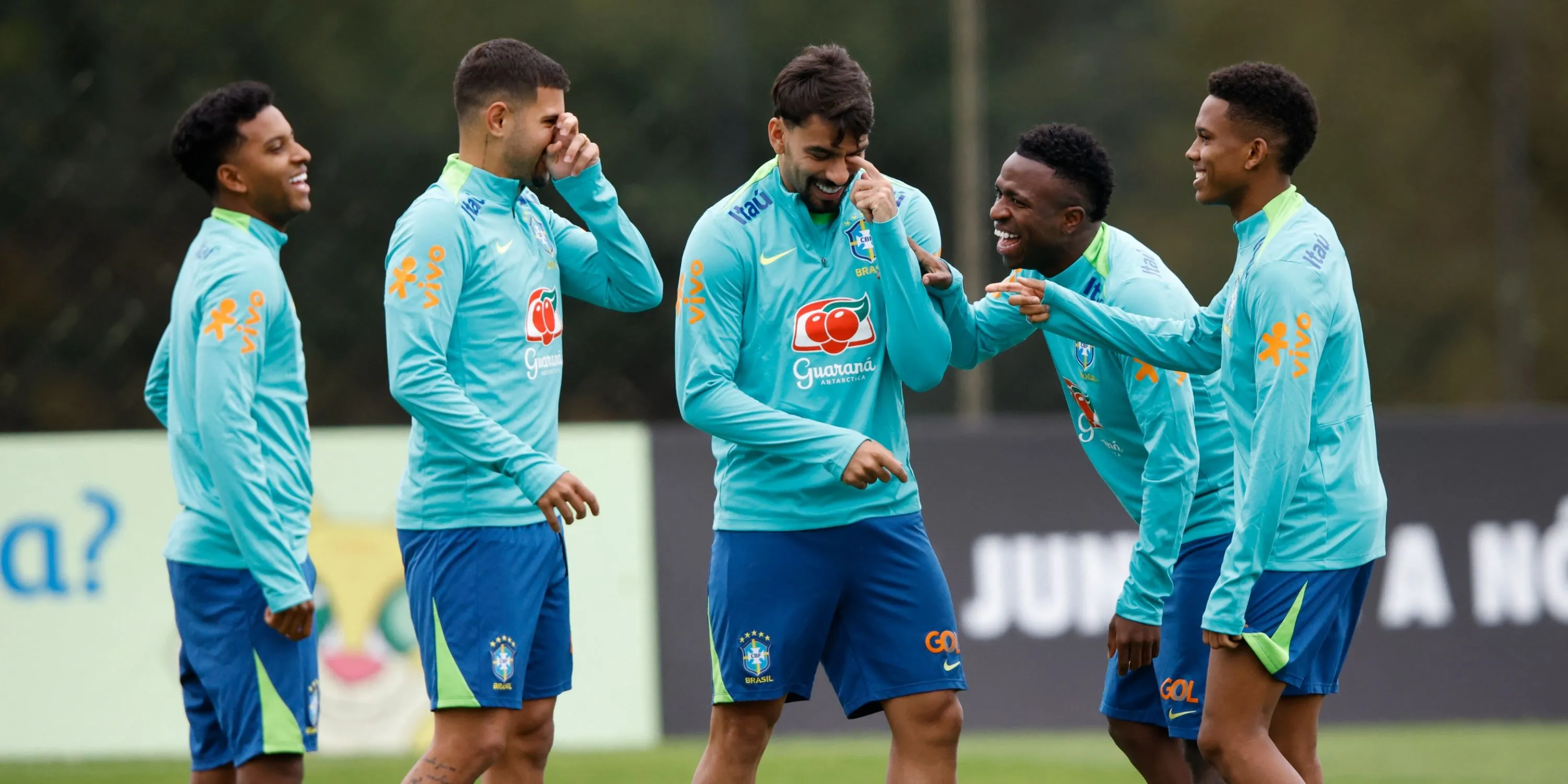 Paqueta, Vini Jr và Guimaraes cùng thi đấu cho đội tuyển Brazil