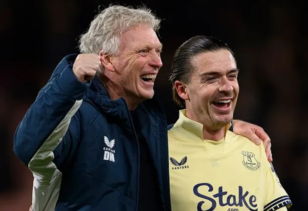 Moyes hài lòng với Grealish.